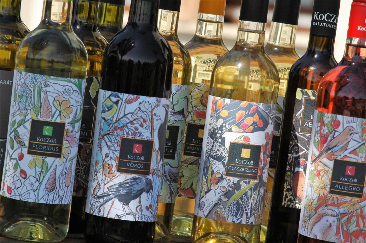 Koczor Winery & Guesthouse بالاتونفوريد المظهر الخارجي الصورة